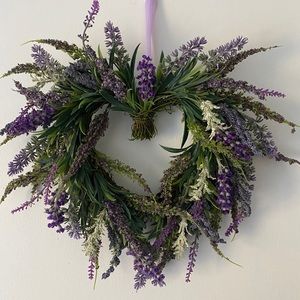 Lavender Wreath
